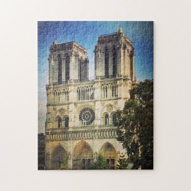 Paris, Notre Dame Cathedral Pussel (Vertikal)