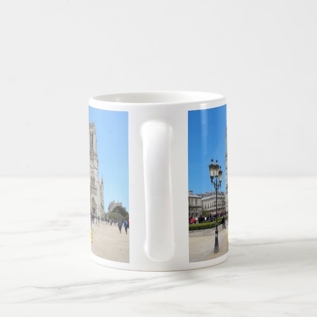 PARIS Notre Dame Kaffemugg (Handtag)
