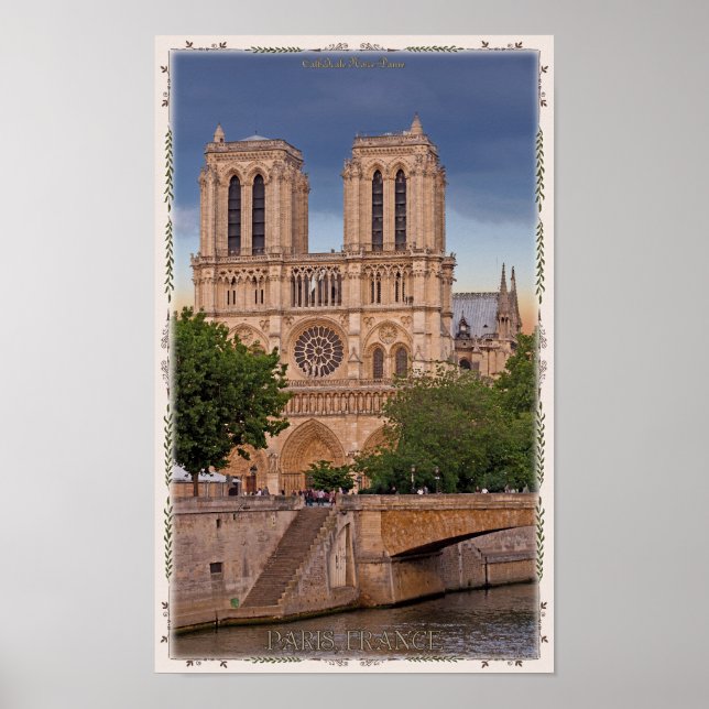 Paris - Notre Dame Poster (Framsidan)