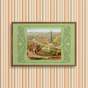 Paris Ny konsttryck Poster