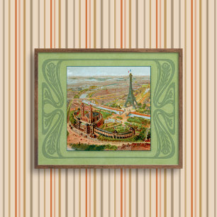 Paris Ny Konsttryck Poster