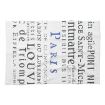 Paris och dess landmärken