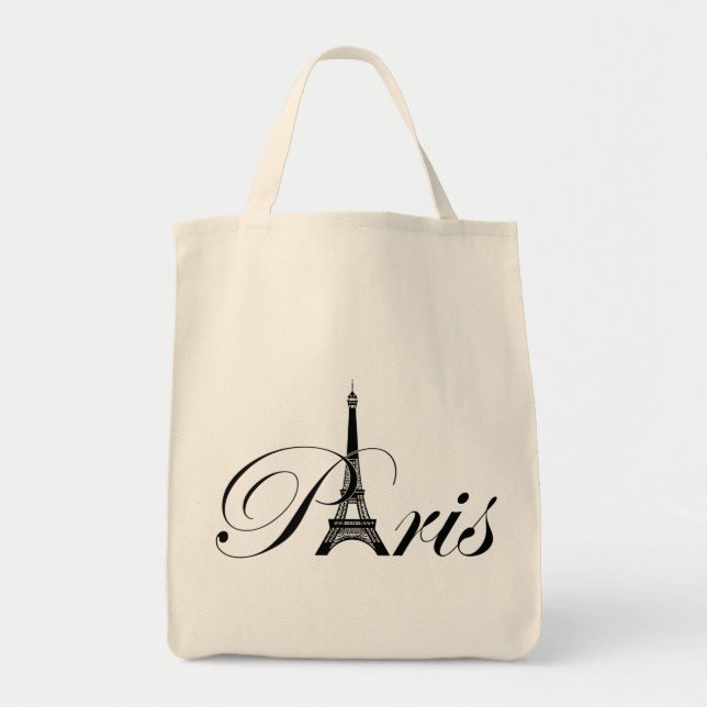 Paris och Eiffeltornet Tygkasse (Framsidan)