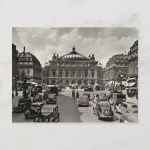 Paris, Opera, 1930 Vykort