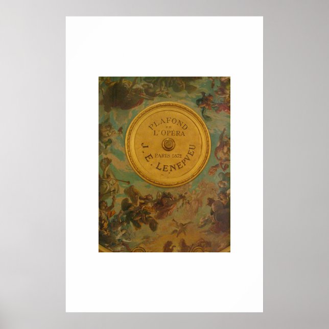 Paris Opera Poster (Framsidan)