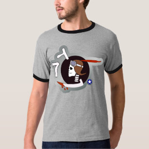 Paris P-40 WWII näskonst T Shirt