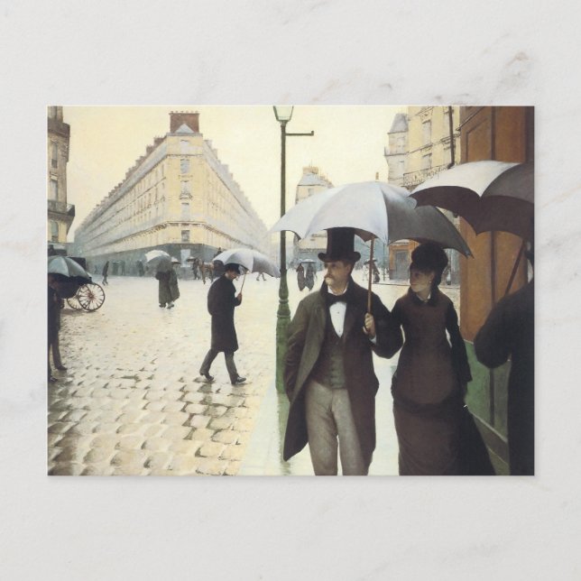 Paris, på ett vykort för regndagen (Framsida)