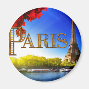 Paris på Seinen Magnet