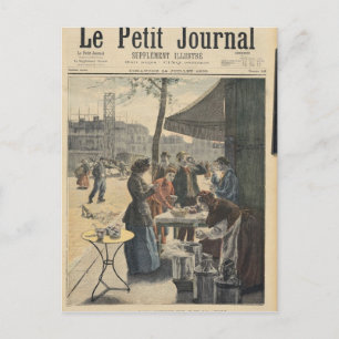 Paris på sex klockan i morgonen vykort