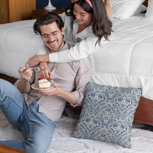 Paris Paisley Indigo Kudde