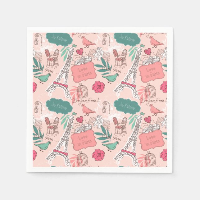 Paris Pappersservett (Framsidan)