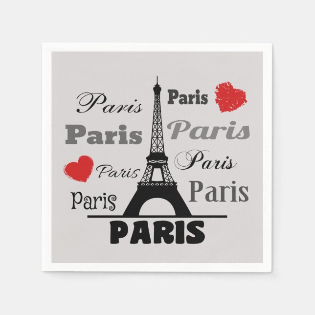 Paris Pappersservett (Framsidan)