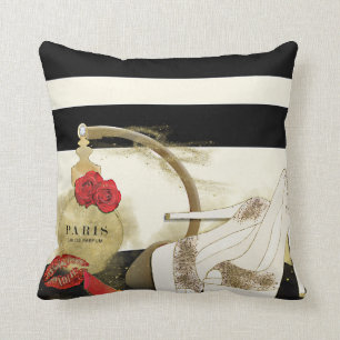 Paris Parfum Parfym Ro Heels & Lipstick Kudde