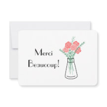 Paris Party - tackkort