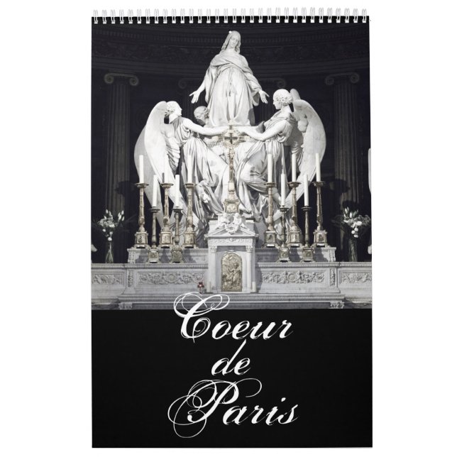 Paris Photography Montmartre Sacré-Coeur photo art Kalender (Omslag)