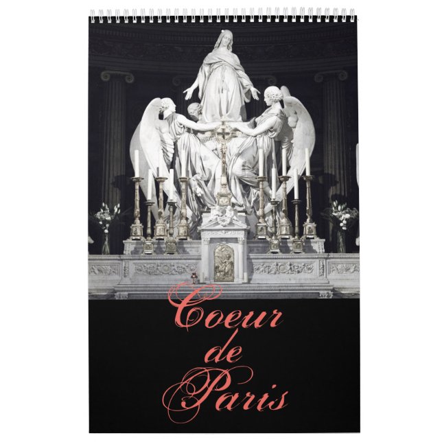 Paris Photography Montmartre Sacré-Coeur photo art Kalender (Omslag)