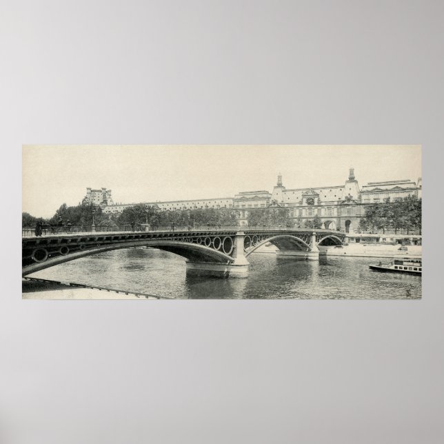 Paris Pont Bridge Poster (Framsidan)