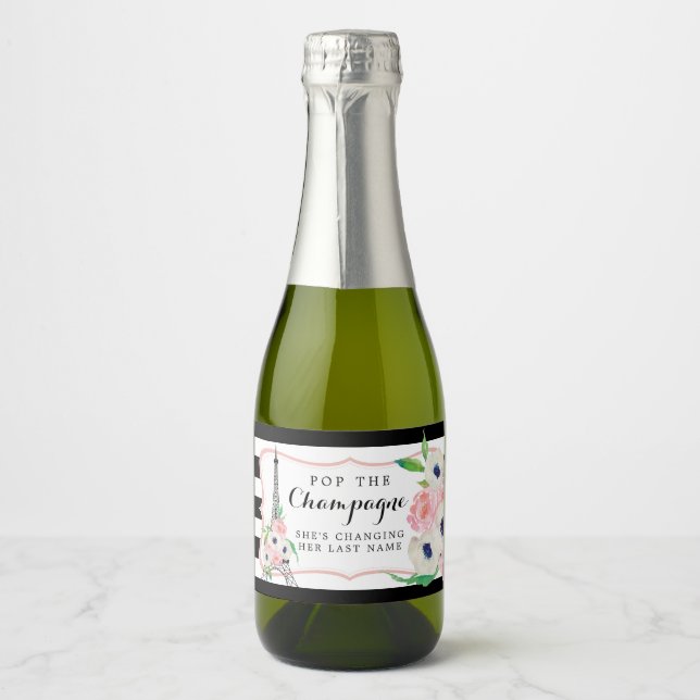 Paris Pop Det Gnistrande Vinet Mini Gnistrande Vin (Framsida)