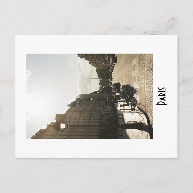 Paris Postcard Vykort (Framsida)