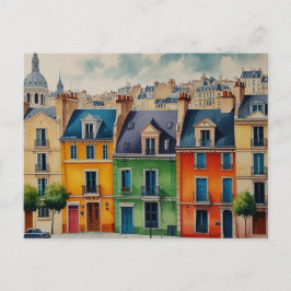 PARIS POSTCARD VYKORT