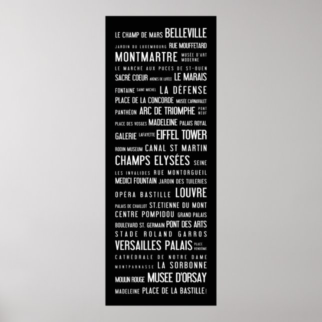 Paris Poster (Framsidan)