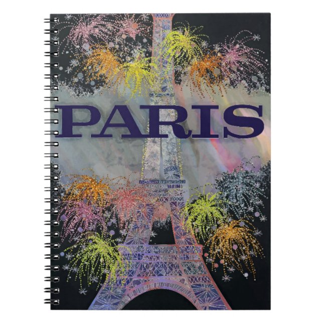 Paris: Poster Anteckningsbok (Framsidan)