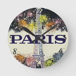 Paris:Poster klocka