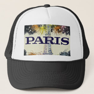 Paris: Poster Truckerkeps