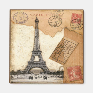 Paris, Postmark Magnet