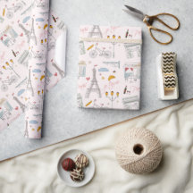 Paris presentpapper, Eiffeltornet presentpapper