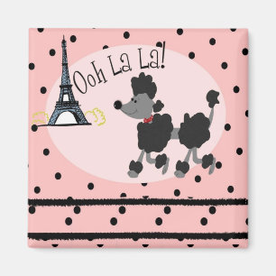 Paris pudel magnet