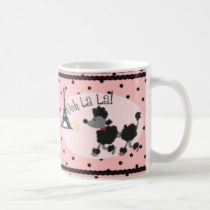 Paris pudelmugg kaffemugg