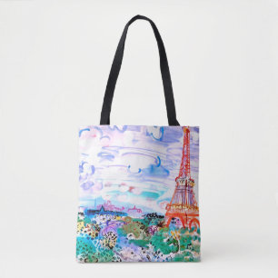 Paris Raoul Dufy Tote Tygkasse