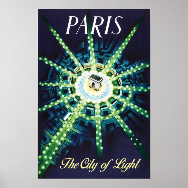 Paris reseinlägg poster (Framsidan)