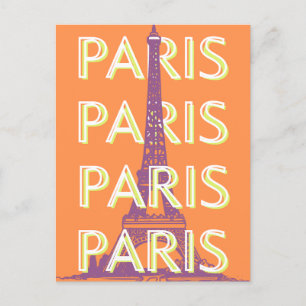 Paris, Reskonst, Retro Reskonst Helg Vykort