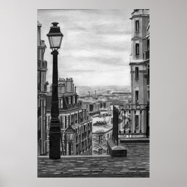 Paris Road Poster (Framsidan)