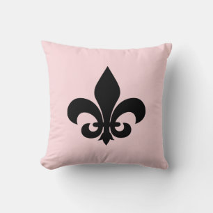 Paris Rosa Fleur de Lis Kudde
