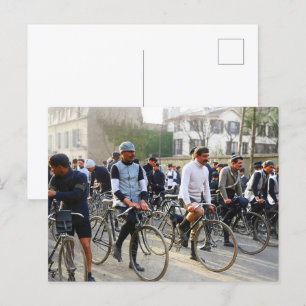 Paris-Roubaix Cykeltävling 1907 Färg Redux Vykort