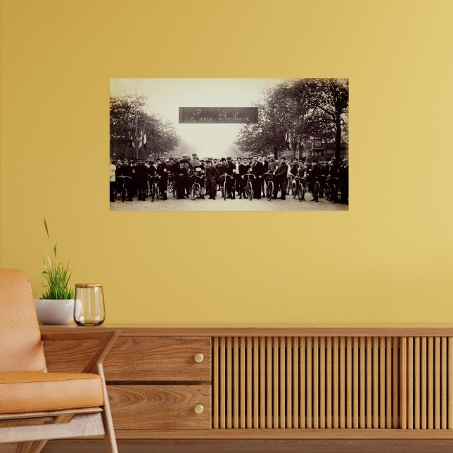 Paris-Roubaix före den 19 april 1896 Poster (Vardagsrum 2)