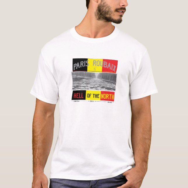Paris Roubaix, NORTH T-Shirts HELL (Framsida)