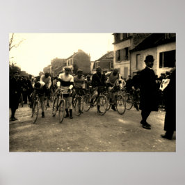 Paris-Roubaix-Onlinen till början av april 1908 Poster