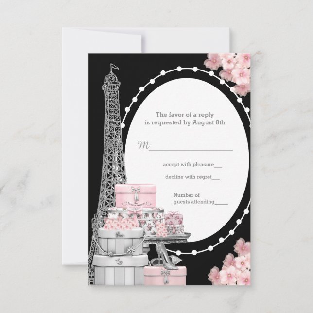 Paris RSVP OSA Kort (Framsida)