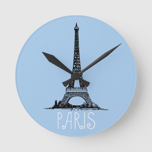 Paris Rund Klocka (Framsida)