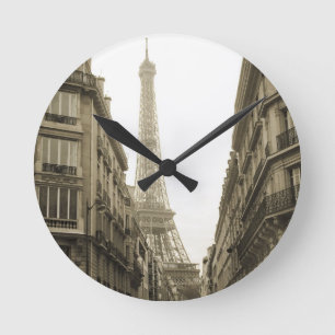 Paris Rund Klocka