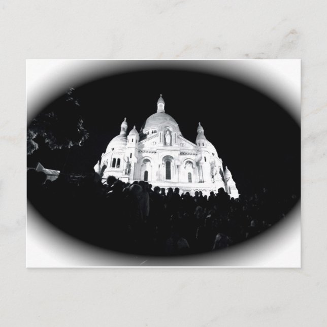 Paris Sacre Coeur Vykort (Framsida)