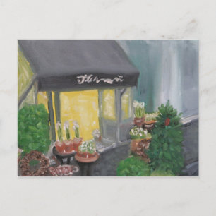 "Paris shopping by candlelight" Vykort