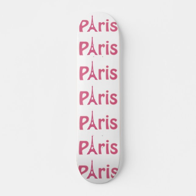 Paris Skateboard Bräda 19,5 Cm (Framsida)