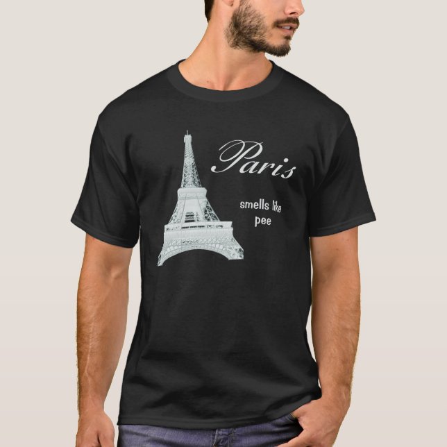 Paris - skjortans mörk tröja (Framsida)