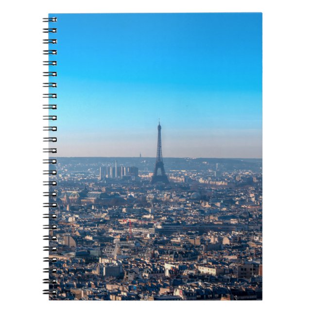 Paris Skyline Anteckningsbok (Framsidan)