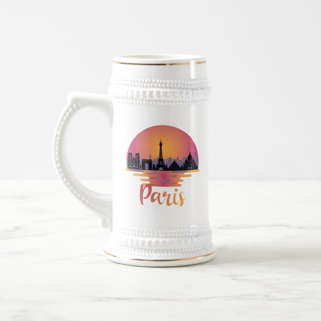 Paris Skyline - Frankrike Travel Sejdel (Vänster)